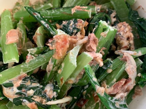 ⭐超簡単カルシウムレシピ⭐︎小松菜サラダ